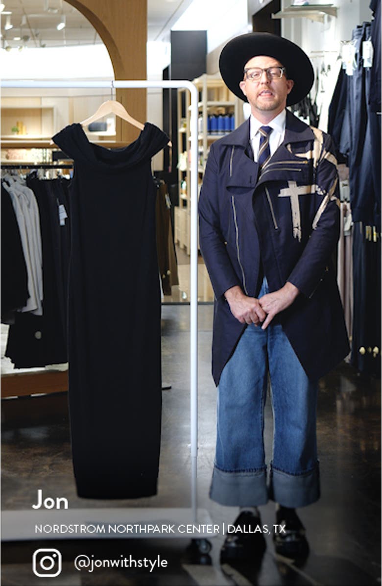 Josefina Off the Shoulder Knit Dress, sales video thumbnail