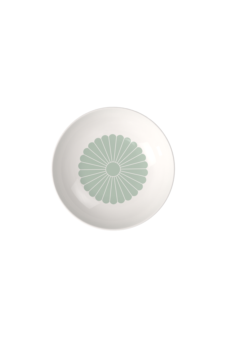 Fleur Bleu Pasta Bowl, Alternate, color, Green