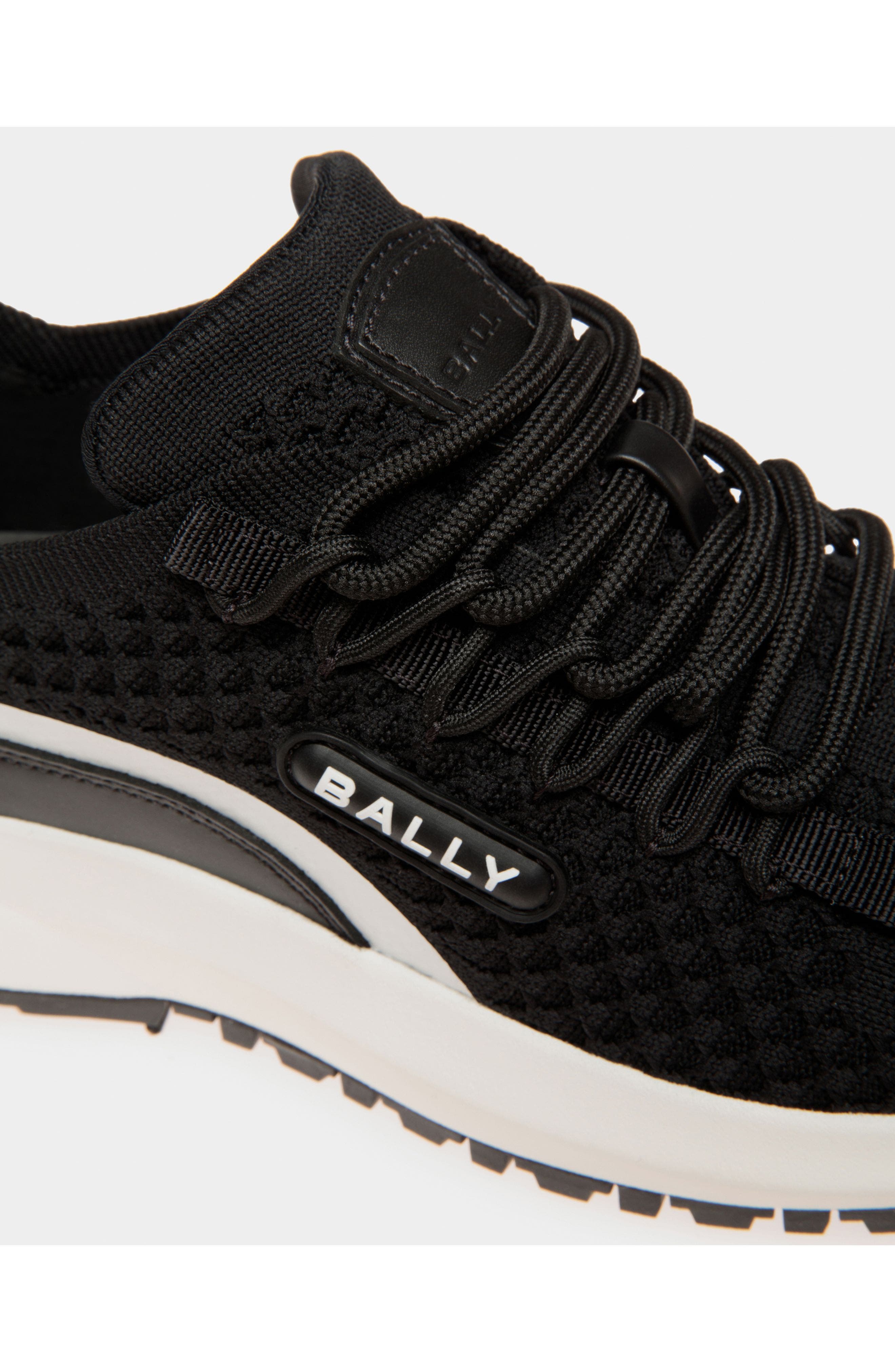 Bally Outline Sneaker in Knitted Fabric, Alternate, color, 