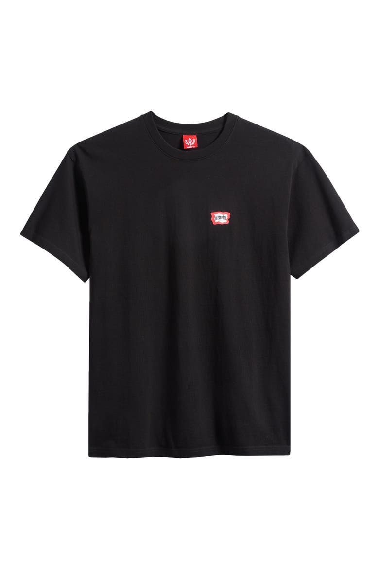 Diner Foods Graphic T-Shirt, Alternate, color, BLACK