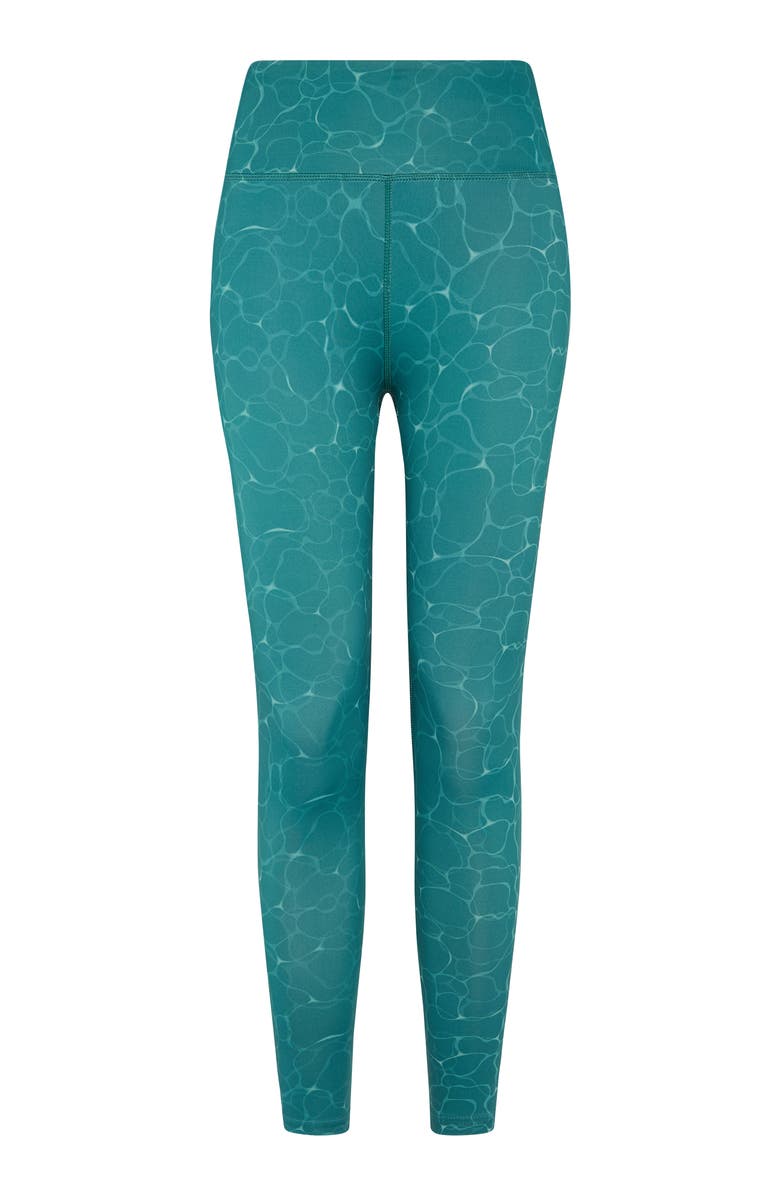 Born Living Yoga Organic 7/8 Performance Medium Rise Sport Legging, Alternate, color, Deep Green