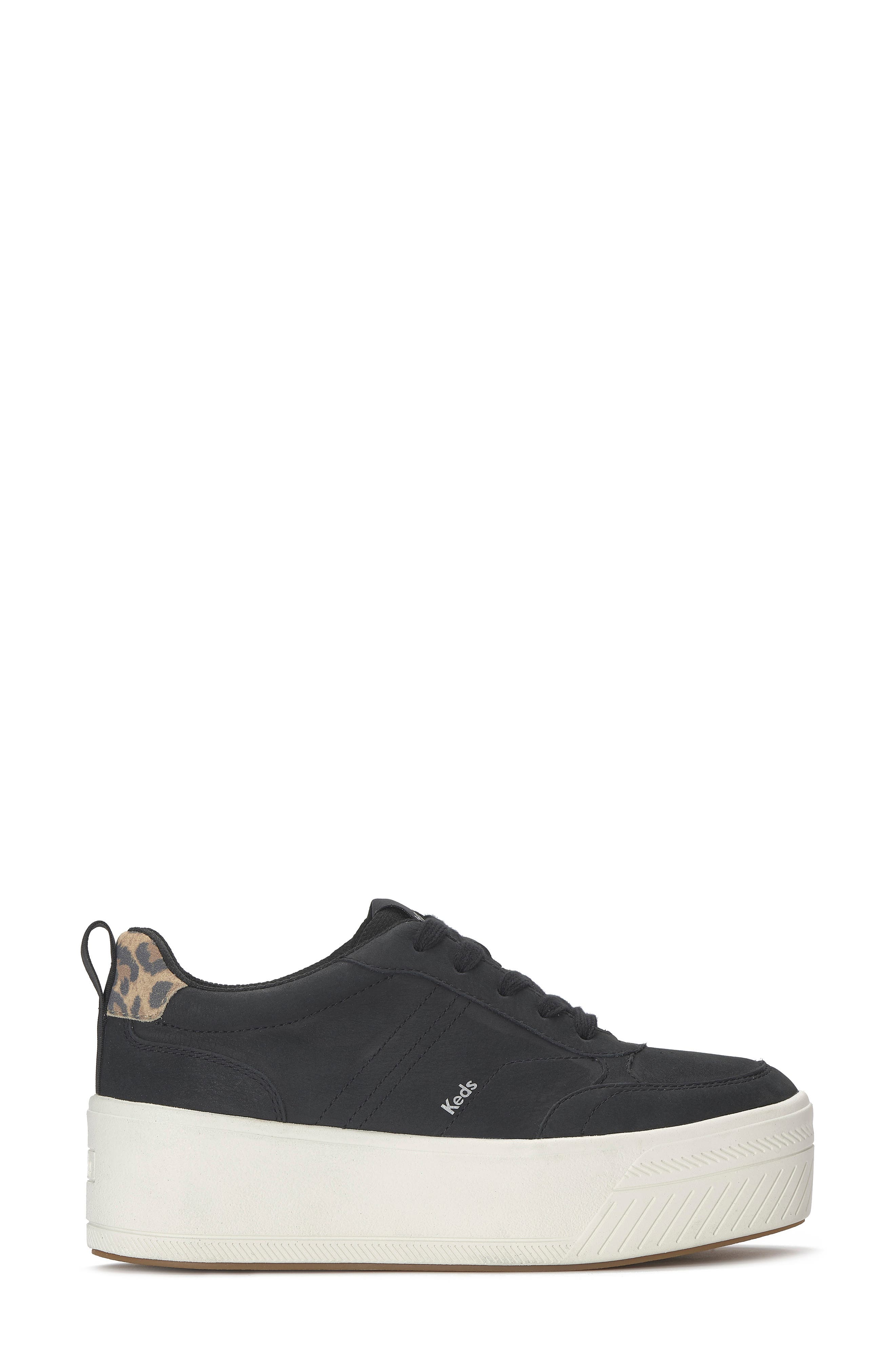 Keds<sup
®</sup
 Skyler Platform Sneaker, Alternate, color, Black
