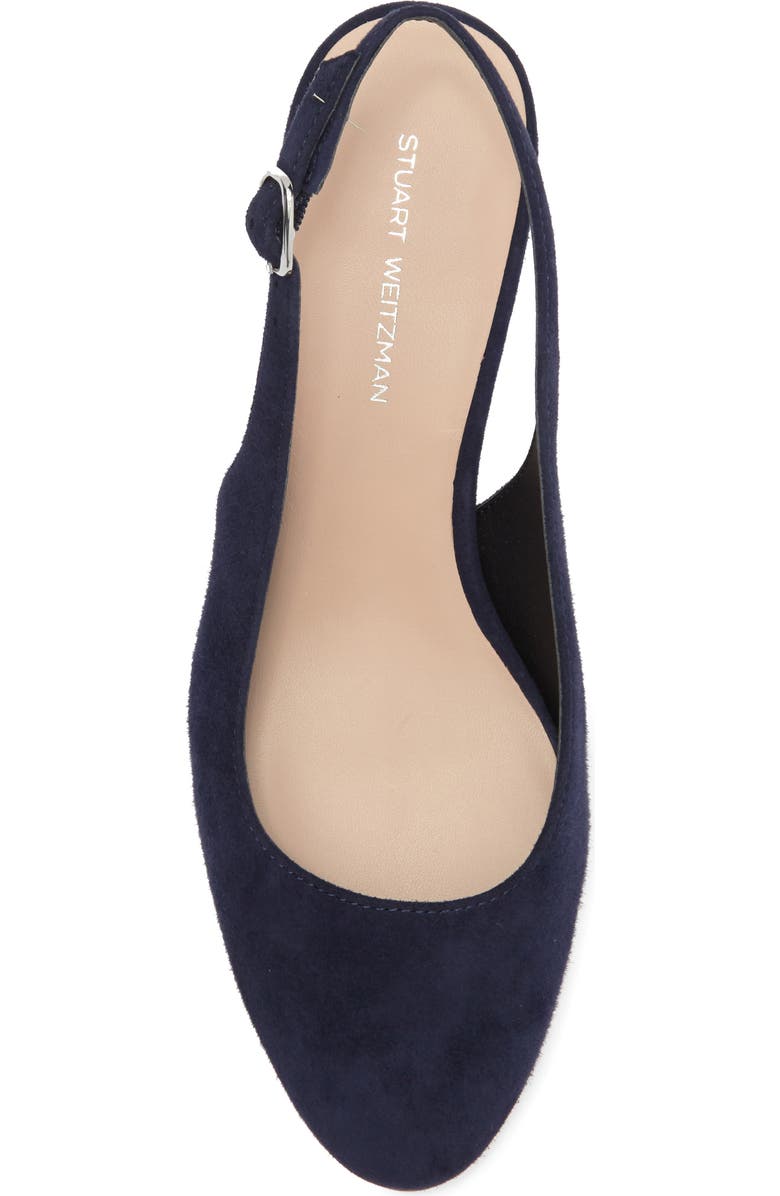 Stuart Weitzman Bridget Slingback Pump, Alternate, color, Nice Blue