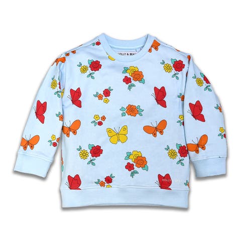 Long Sleeve Cotton Crew Neck Sweatshirt