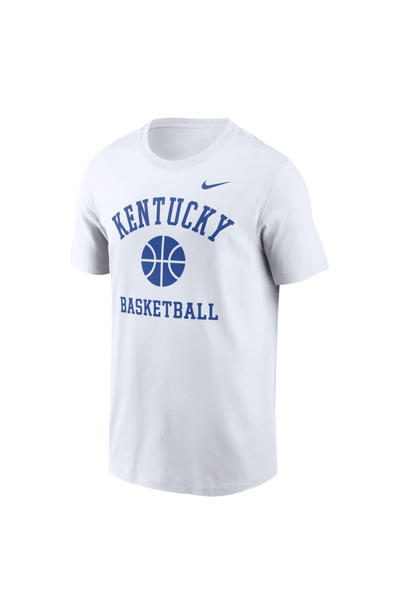 Nike Men's Nike White Kentucky Wildcats Basketball Icon T-Shirt, Alternate, color, 