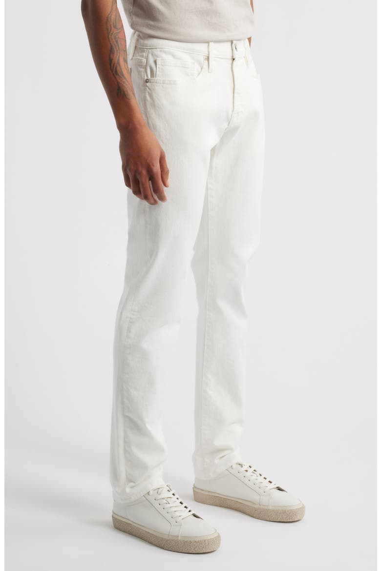L'Homme Slim Fit Jeans, Alternate, color, WHISPER WHITE