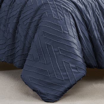 Chevron Jacquard Comforter Set