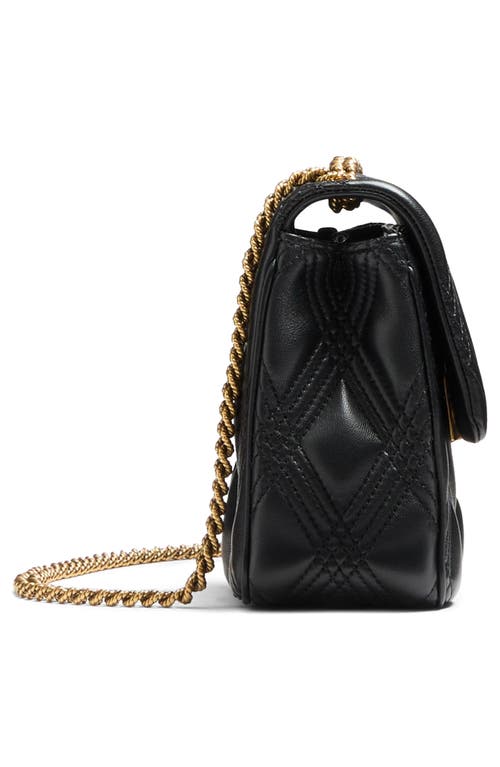 Valentino Garavani Garavani Quiltie 67 Small Shoulder Bag In Quilted Nappa Leather Woman Black Uni In Black