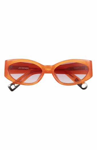 Jacquemus Ovalo 55mm Gradient Oval Sunglasses