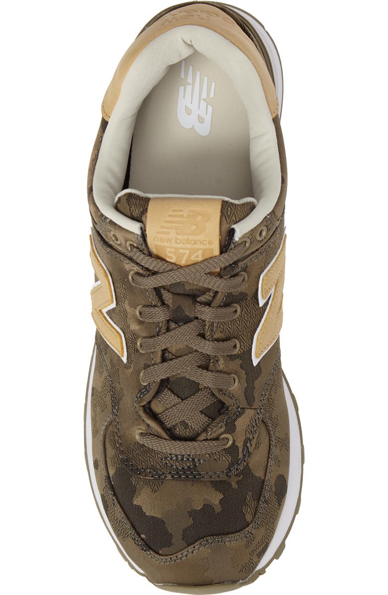 New Balance 574 Camo Sneaker, Alternate, color,
