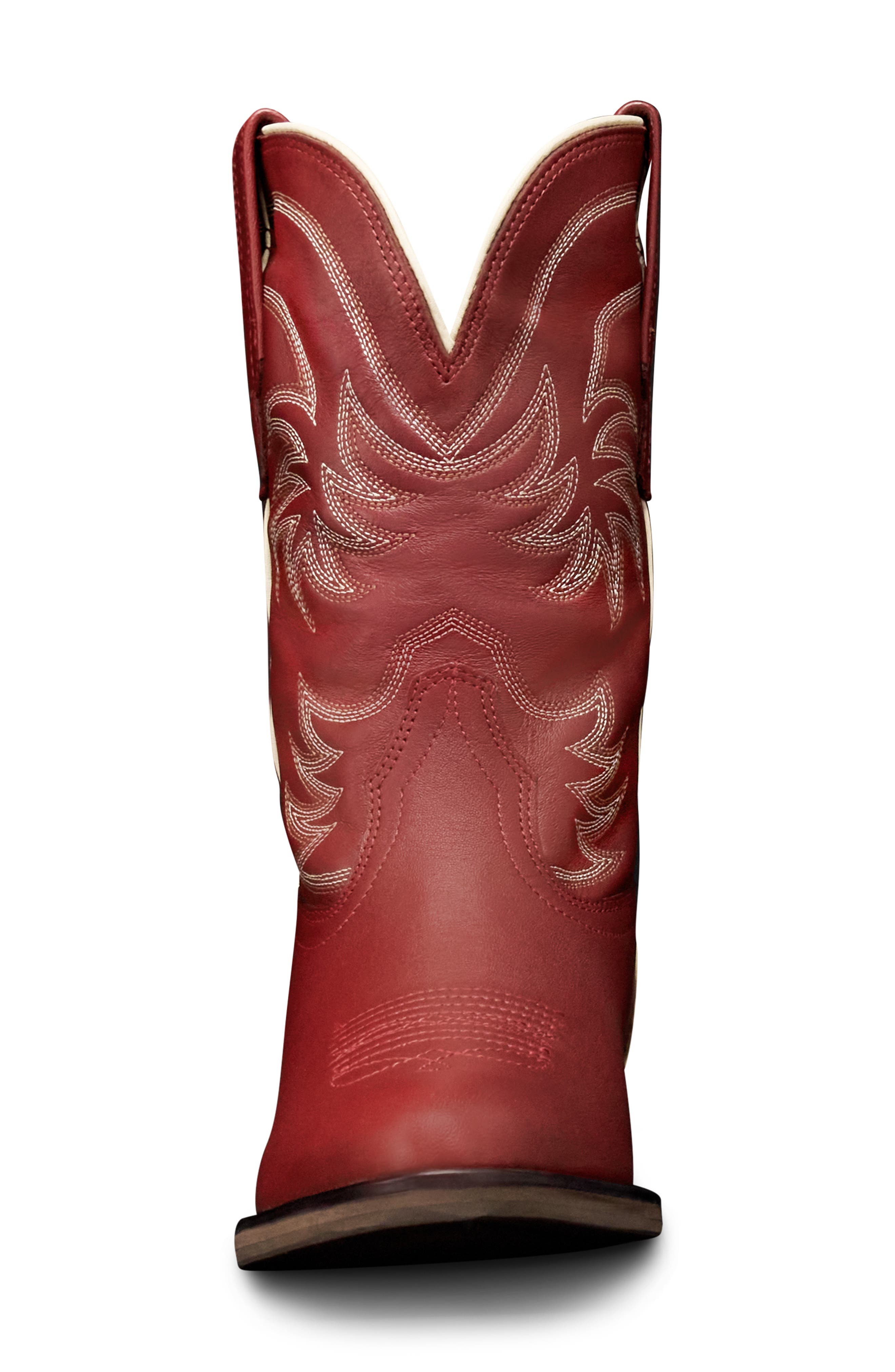 Tecovas Kids' The Annie Western Boot, Alternate, color, Scarlet