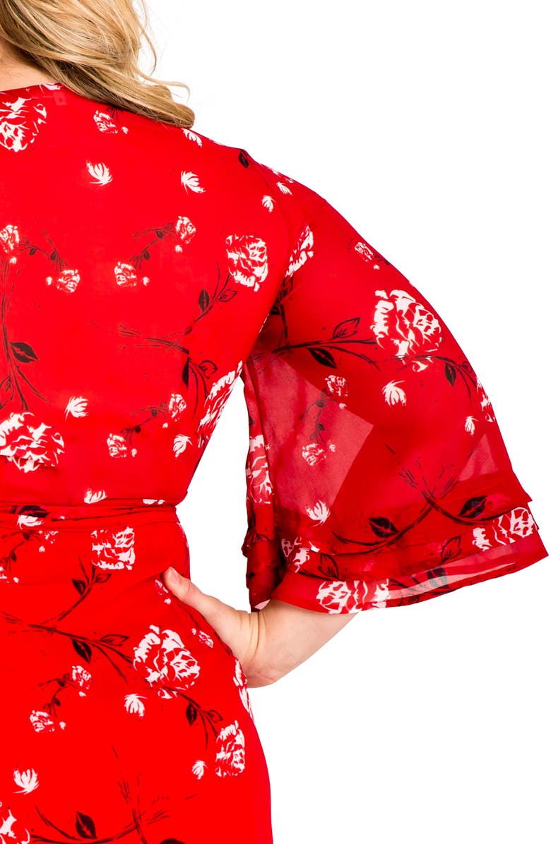 Standards & Practices Lulu Wrap Dress, Alternate, color,