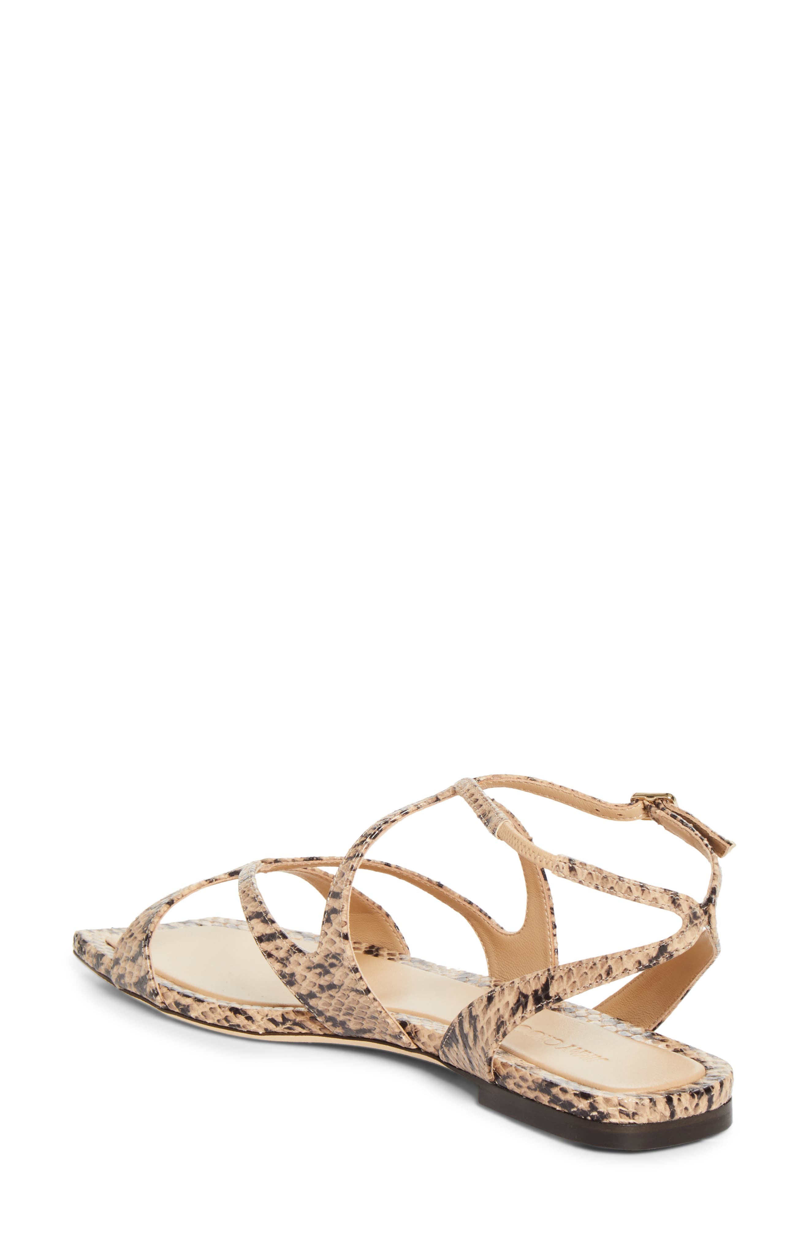 Jimmy Choo Ayla Strappy Sandal, Alternate, color, Chai