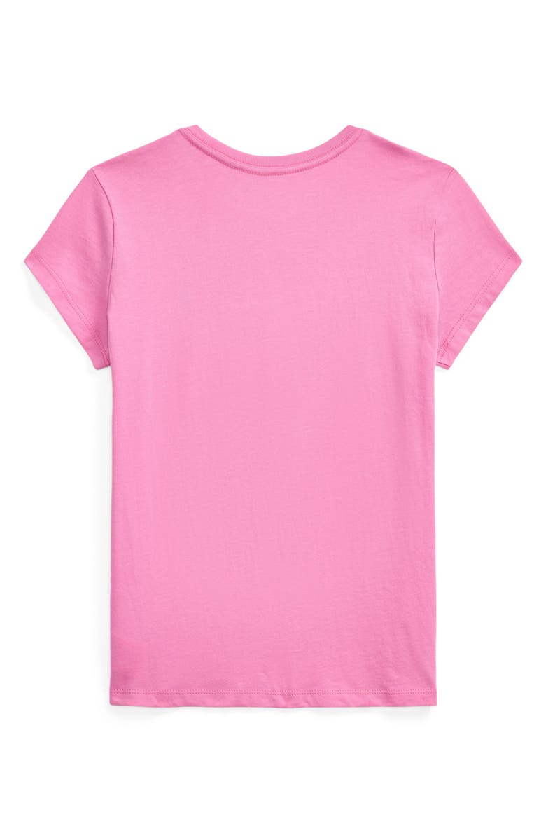 Polo Ralph Lauren Kids' Cotton T-Shirt, Alternate, color, Pink