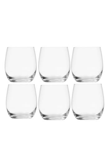 Schott Zwiesel Banquet Set Of 6 Old Fashioned Glasses In Transparent