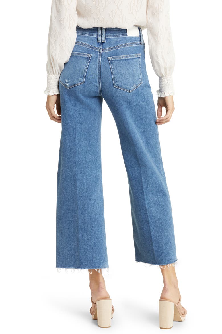 Anessa High Waist Wide Leg Jeans, Alternate, color, SUNNIE DISTRESSED