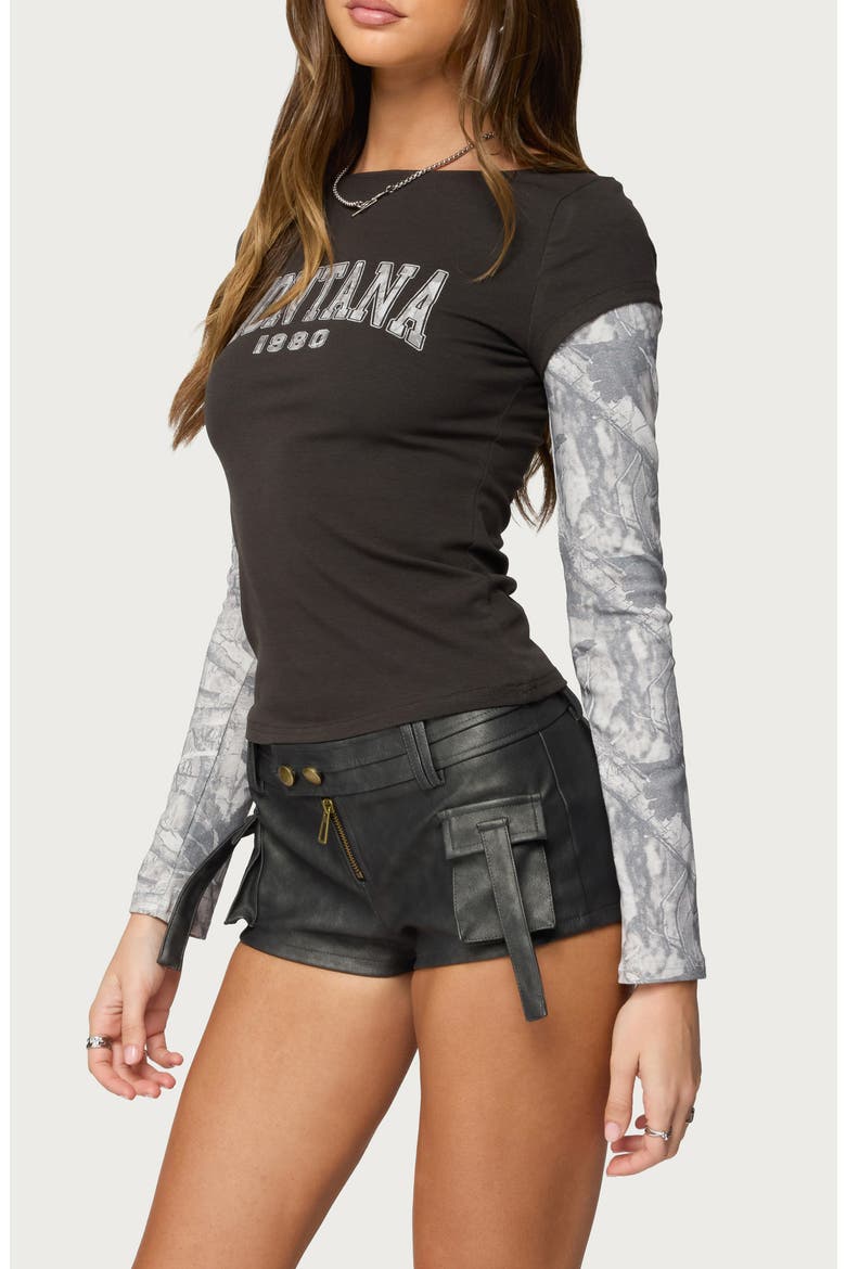 Montana Camo Layered Long Sleeve Graphic T-Shirt, Alternate, color, MIX