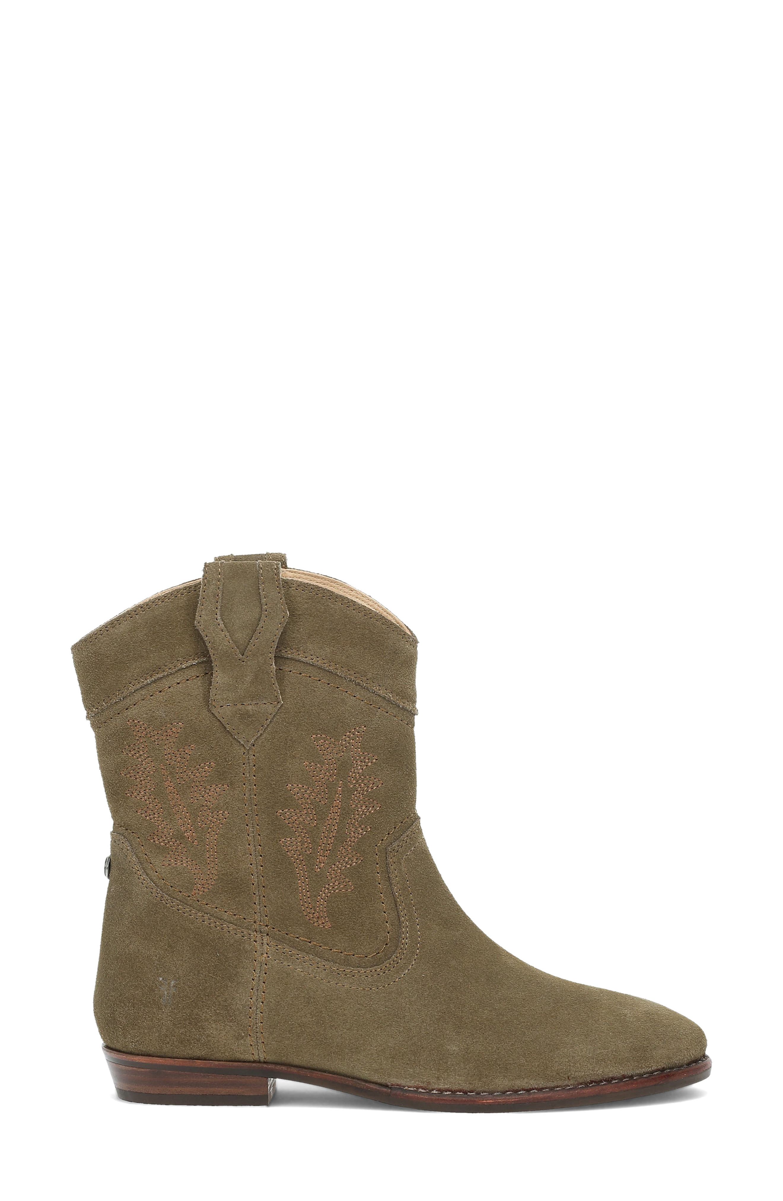 Blair Deco Western Boot, Alternate, color, MOSS