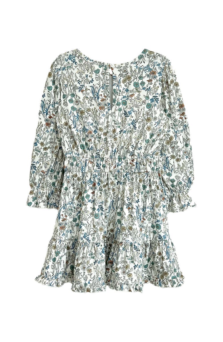 Mabel + Honey Brooklyn Floral Dress, Alternate, color, Blue