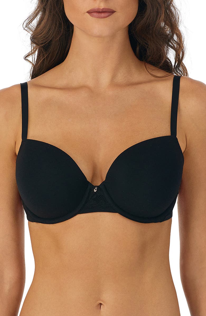 Le Mystère Cotton Touch Uplift Underwire Push-Up Bra, Main, color,