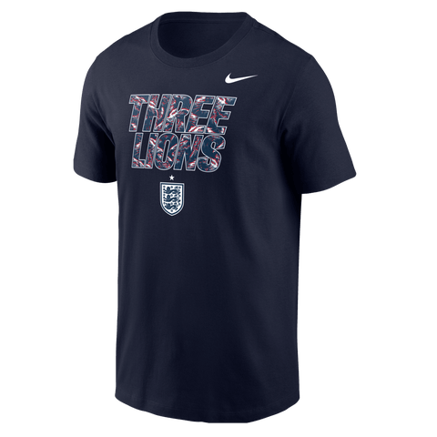 Men's Nike Navy England National Team 2026 Core T-Shirt