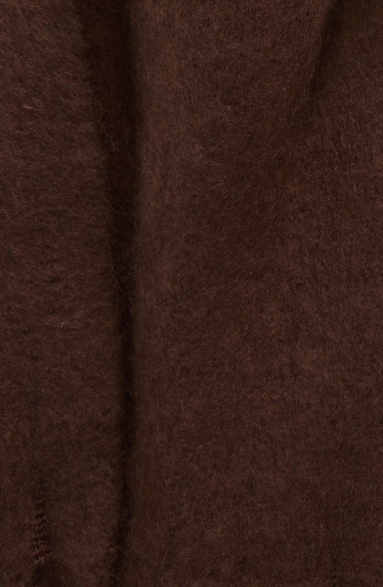 BP. Fringe Blanket Scarf, Alternate, color, Brown Coffee