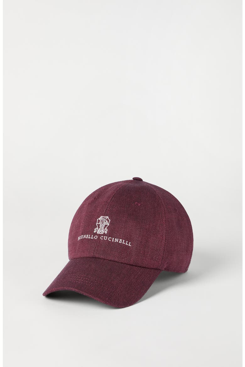 Chevron Baseball cap, Alternate, color, Cherry