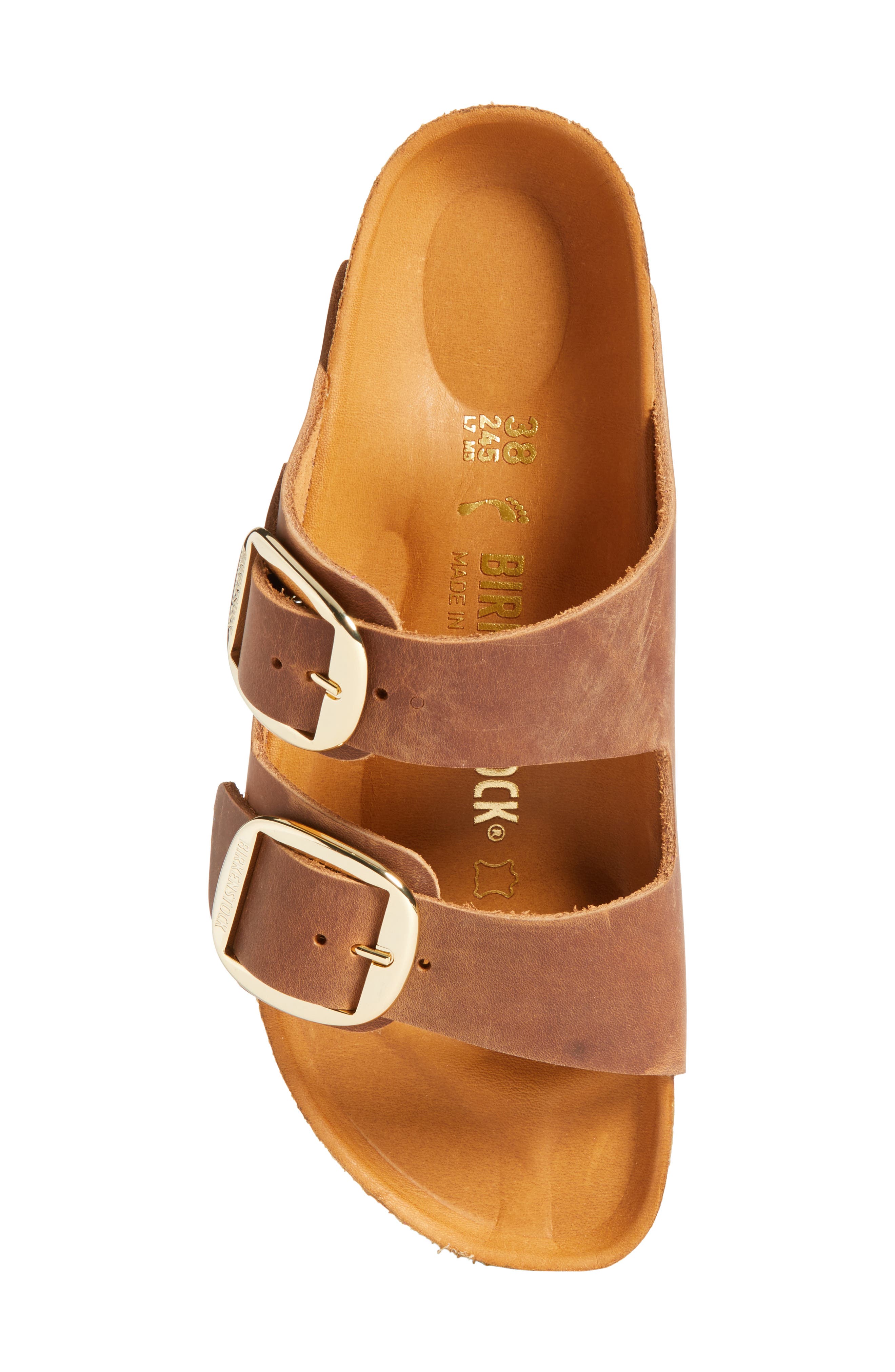 Birkenstock Arizona Big Buckle Slide Sandal, Alternate, color, 