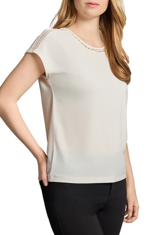 Jones New York Embroidered Accent Dolman Sleeve Top