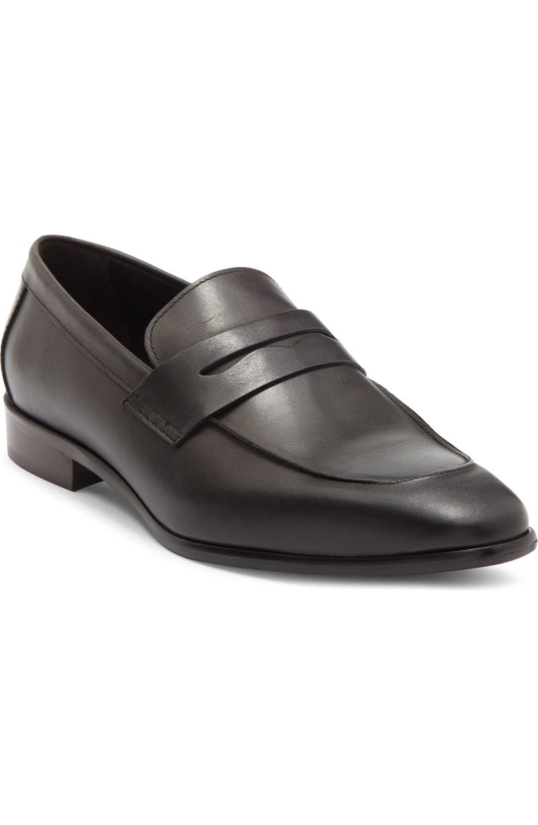 TO BOOT NEW YORK Maestro Penny Loafer, Main, color, Vitello Tmoro