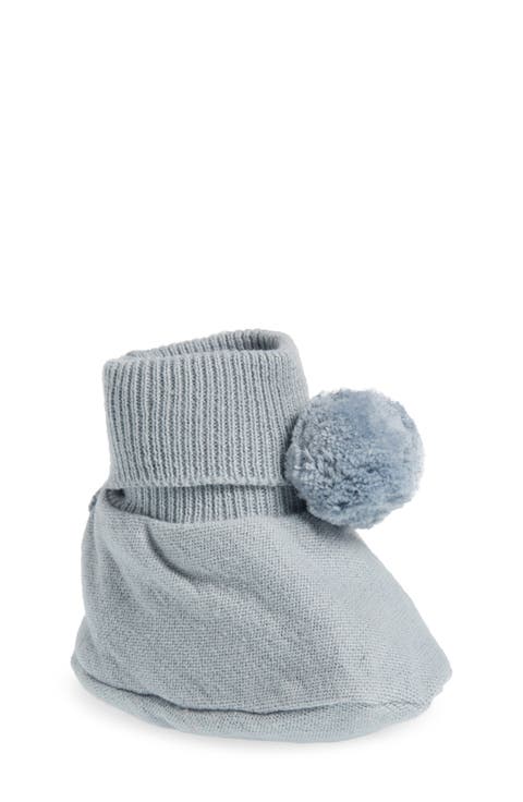 Pompom Cotton Bootie (Baby)