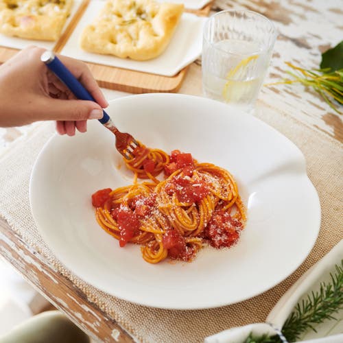 Villeroy & Boch Pasta Passion Spaghetti Plates, Set Of 2 In White