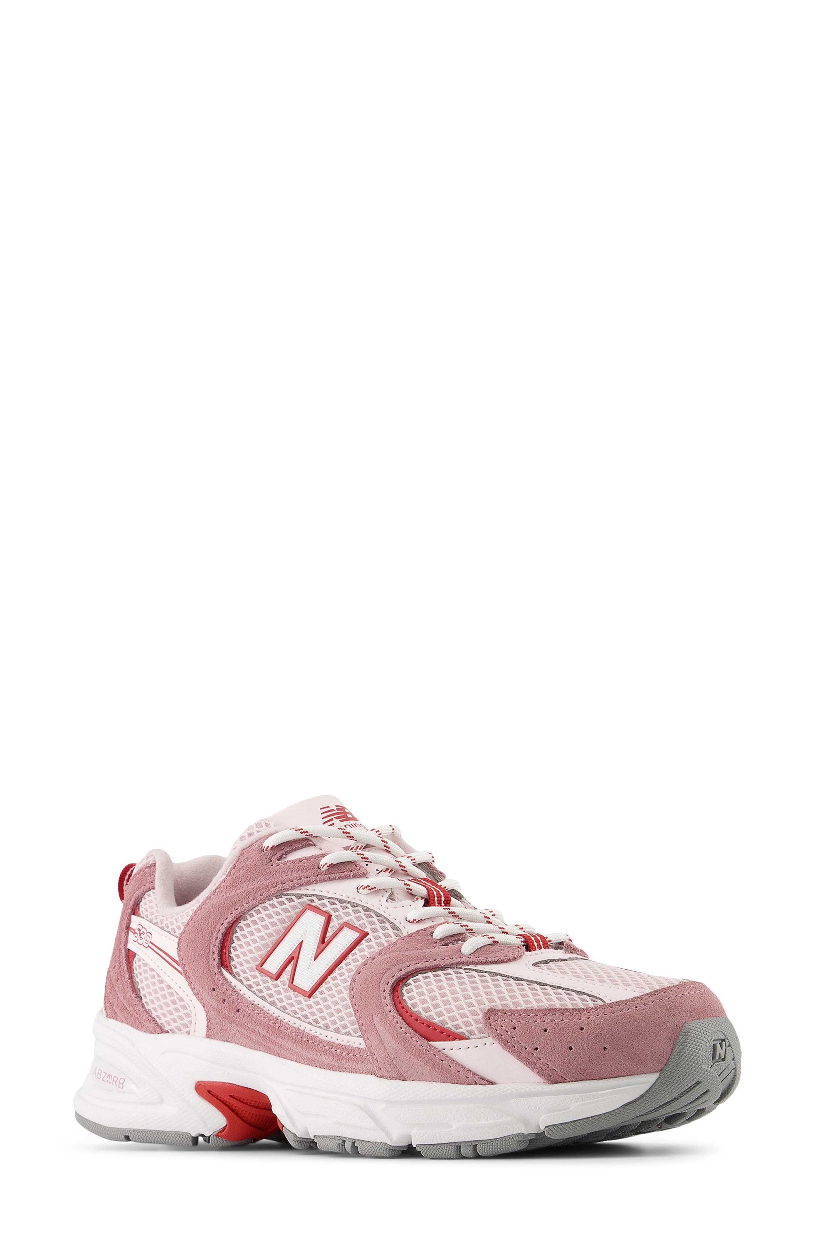 New Balance Gender Inclusive 530 Sneaker, Main, color, Rosewood/ Pink Salt