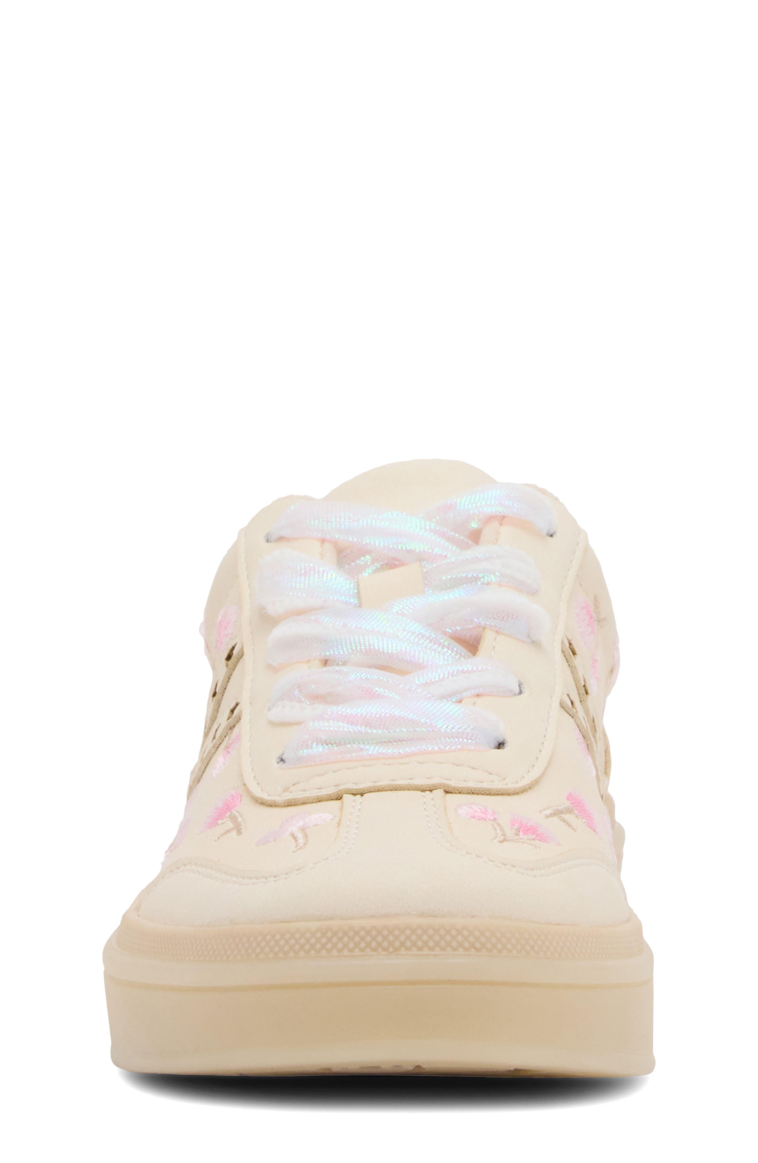 Steve Madden Kids' JKaelie Sneaker, Alternate, color, Bone