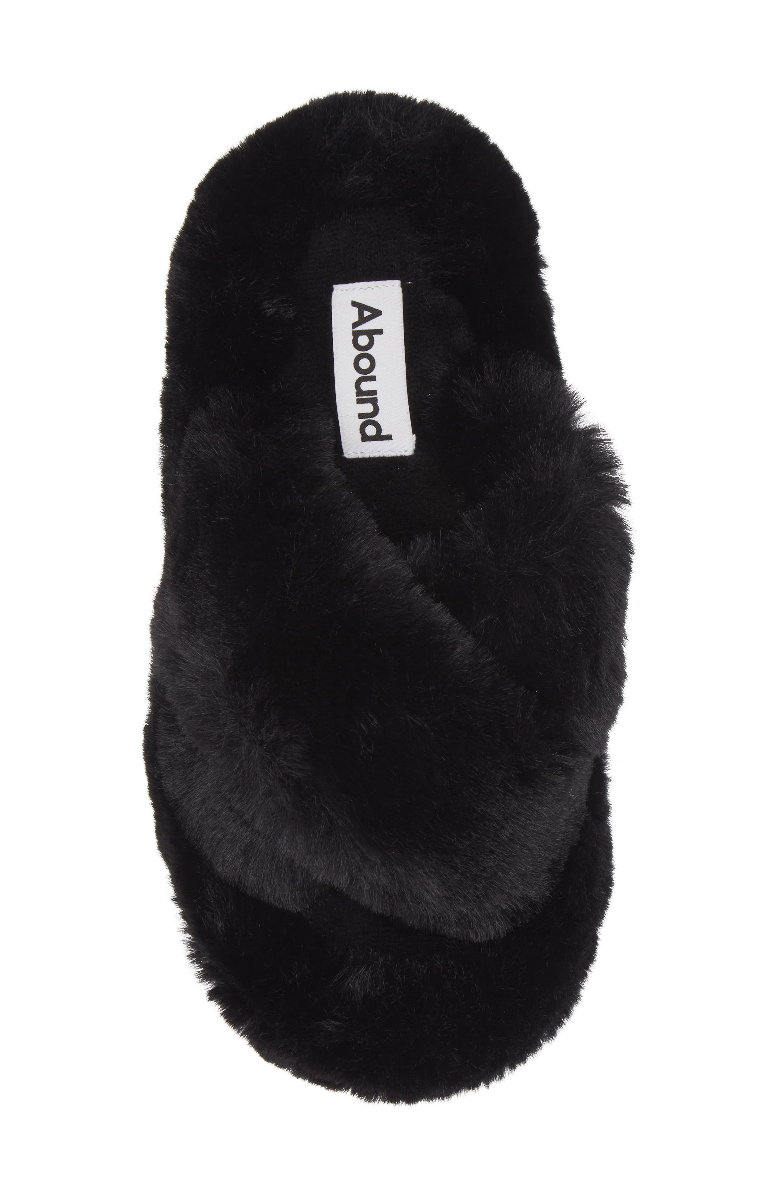 Abound Sonya Faux Fur Slipper, Alternate, color, 