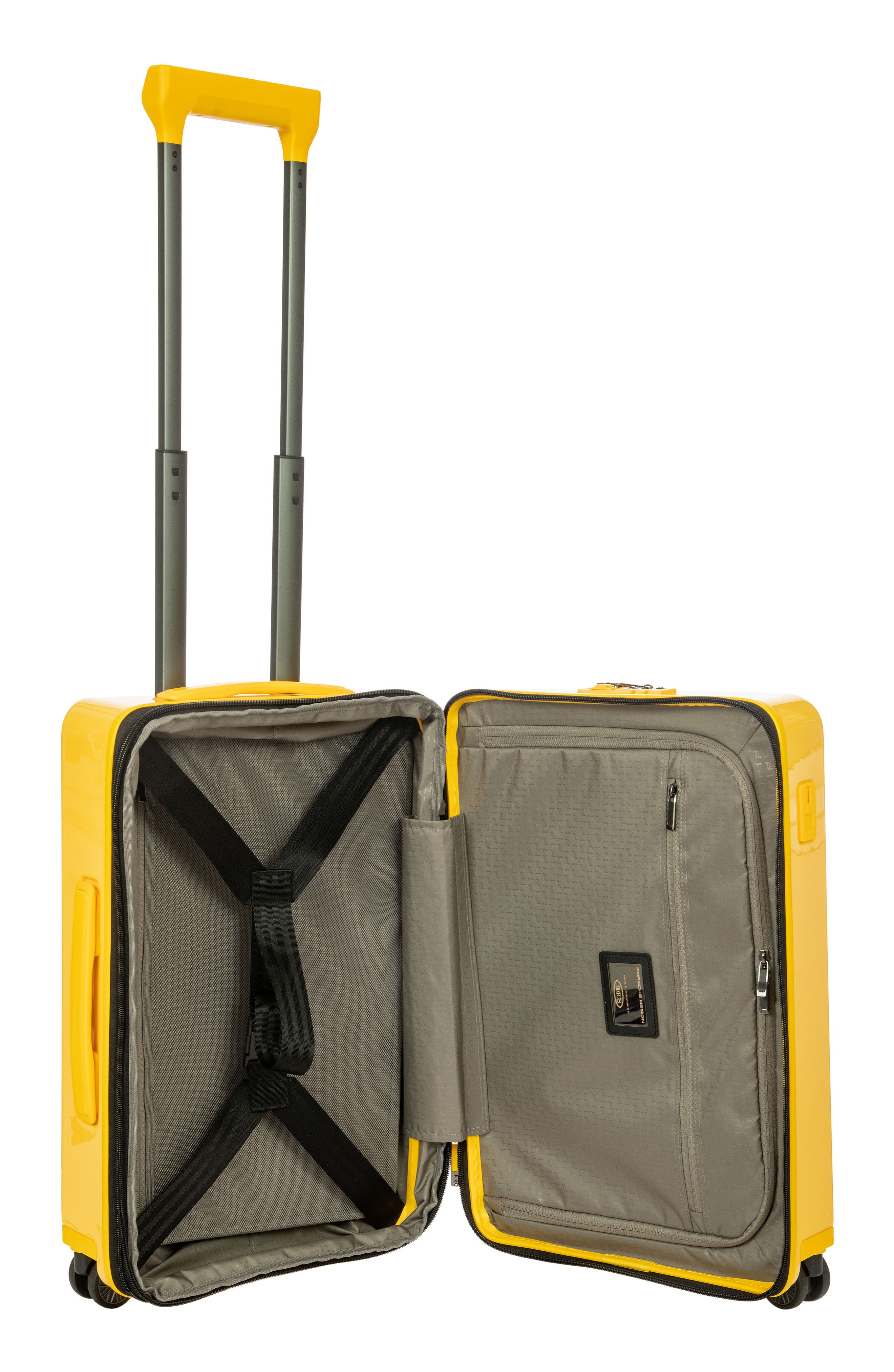 Porsche Design Roadster 21-Inch Hardside Carry-On Luggage, Alternate, color, Racing Yellow