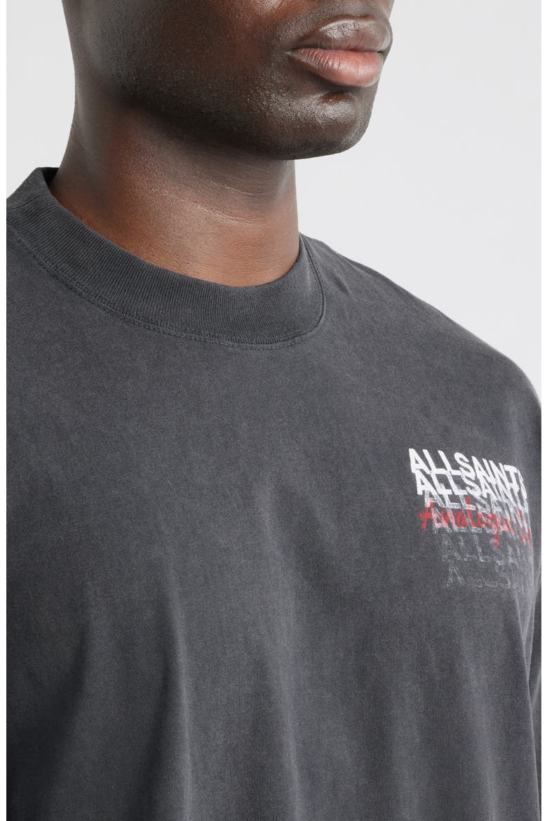 Graphene Cotton Graphic T-Shirt, Alternate, color, WASHED BLACK