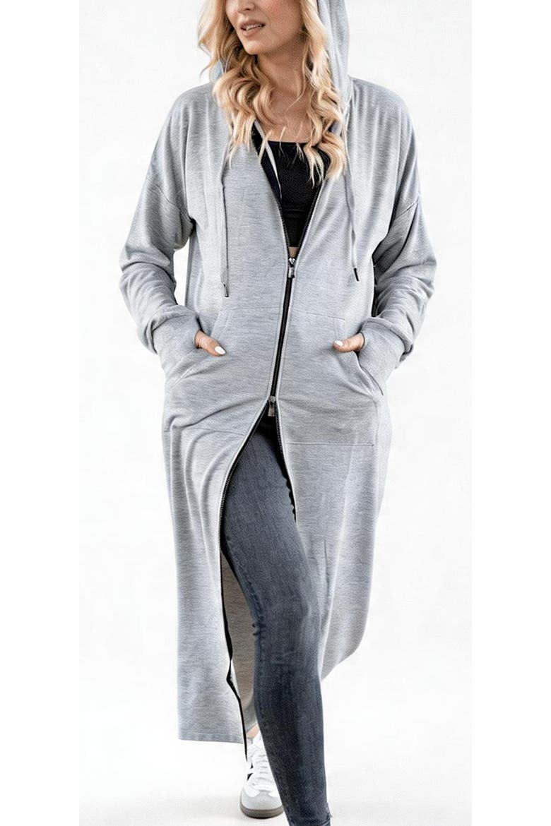 The Lat/long Hoodie, Main, color, Grey