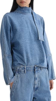 AGOLDE Kembra Denim Top
