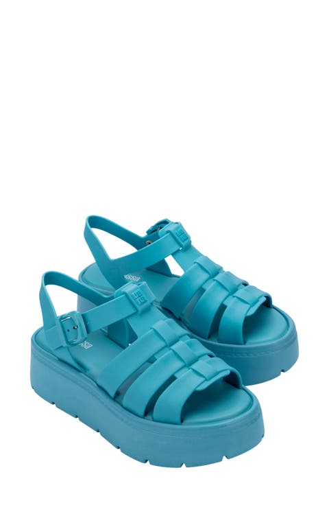 Up Platform Slingback Fisherman Sandal (Women)