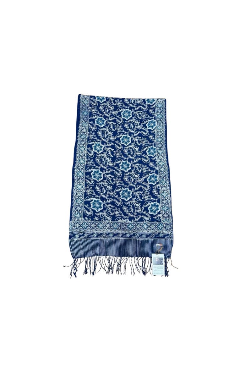 Kasih Co-op Handmade Batik Scarf, Alternate, color, 