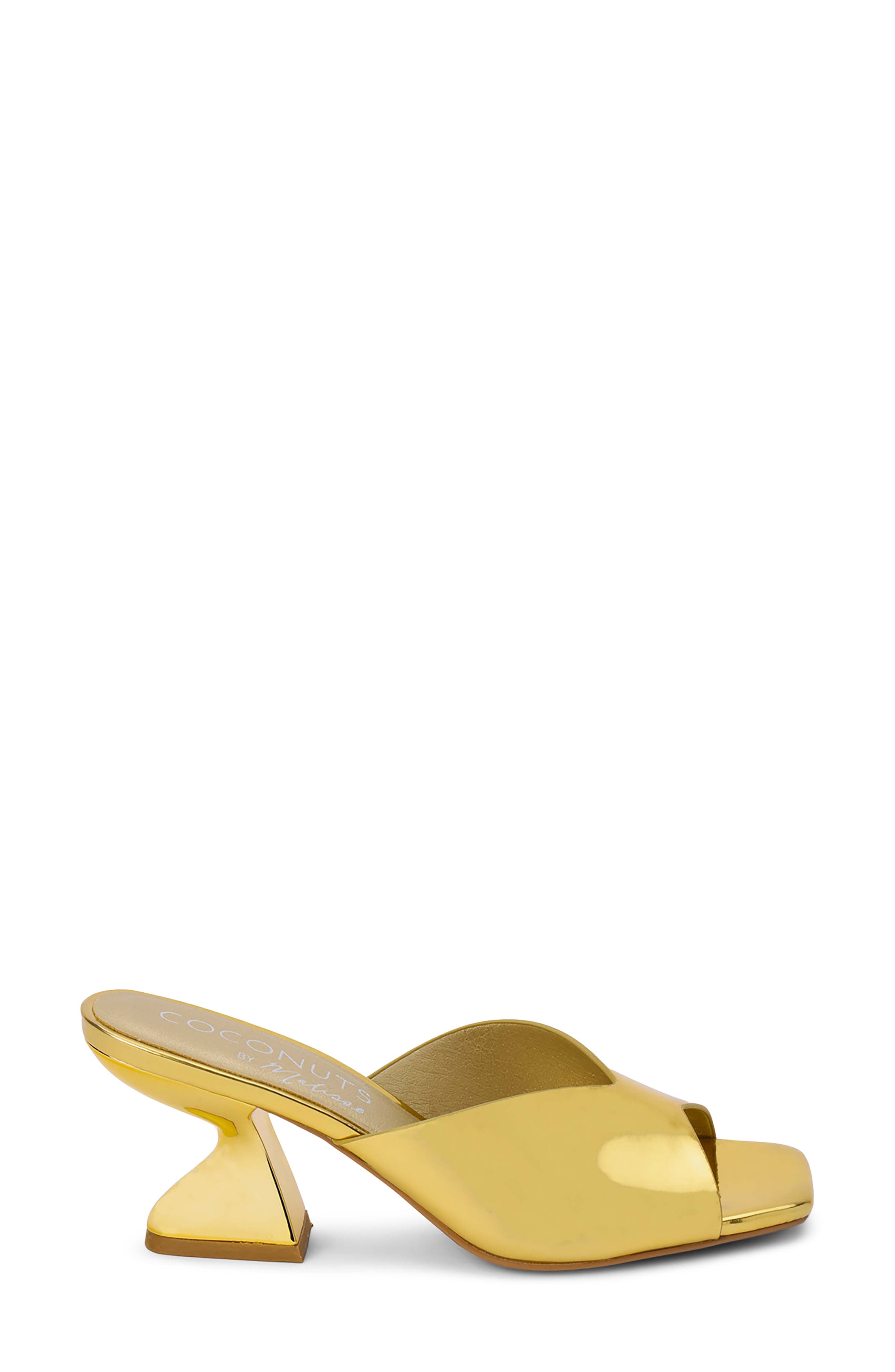 Soirée Sandal, Alternate, color, GOLD SYNTHETIC