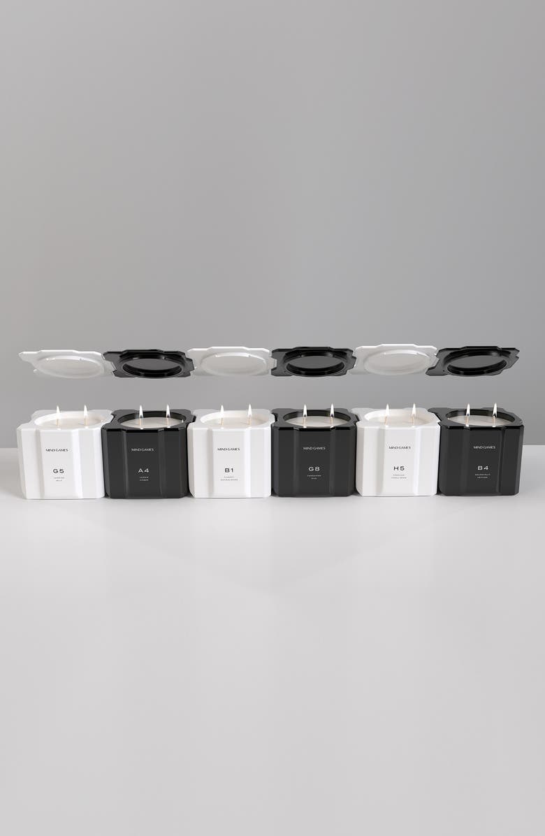 MIND GAMES A4 Cassis Amber Scented Candle, Alternate, color, 