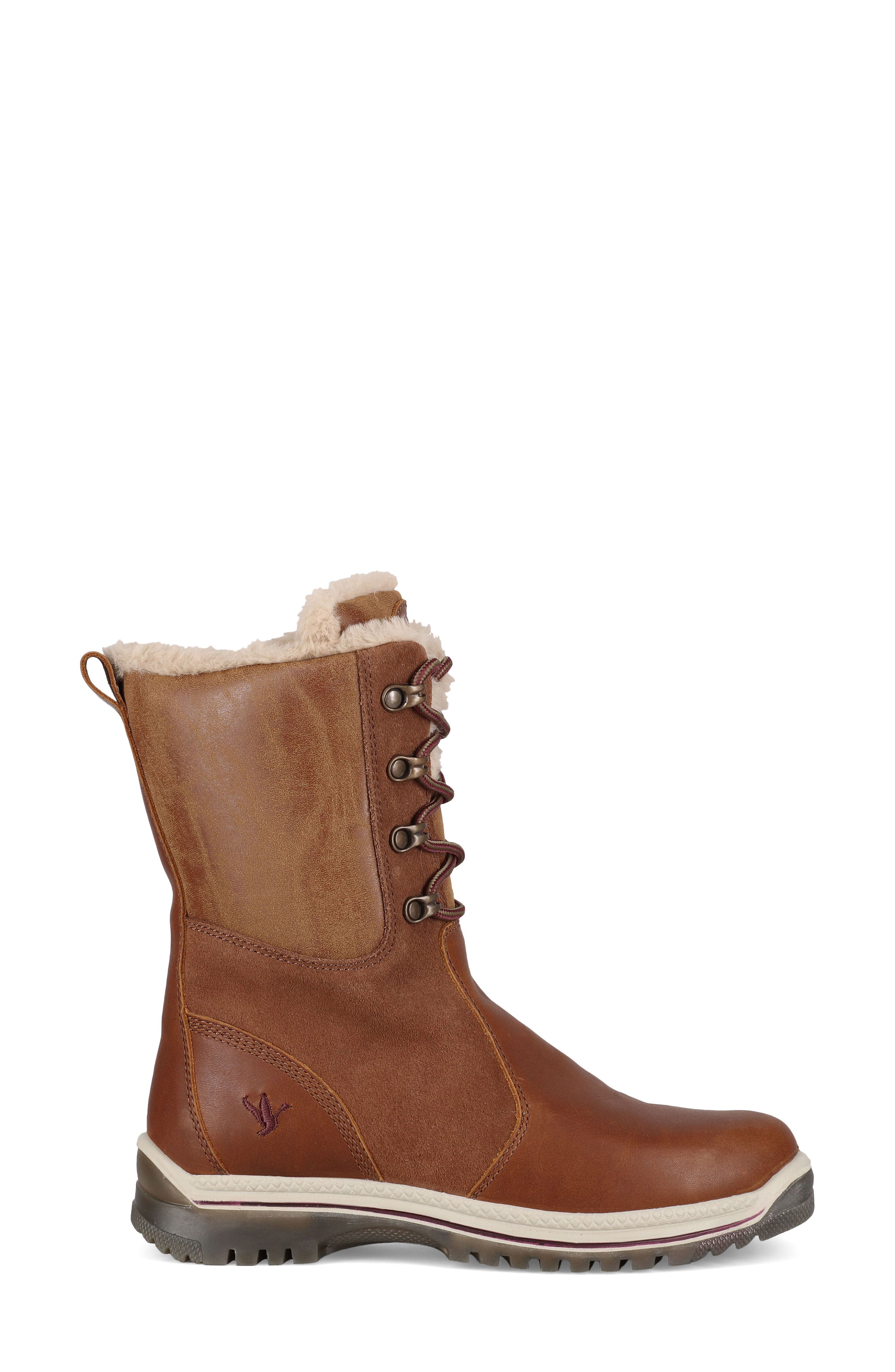 Santana Canada Misa Luxe Faux Fur Lined Waterproof Boot, Alternate, color, 