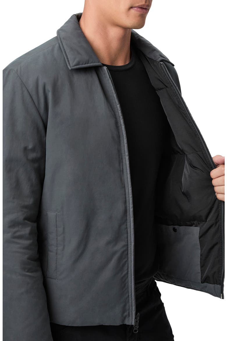 Marsh Water Resistant Quilted Jacket, Alternate, color, BLACK SAND