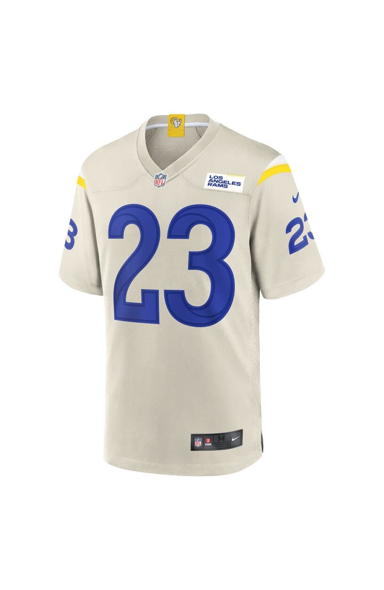 Nike Men's Nike Cam Akers Bone Los Angeles Rams Game Jersey, Alternate, color,