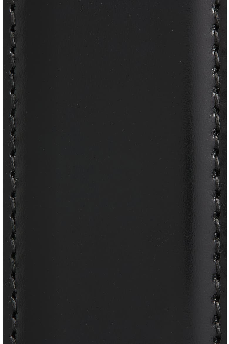 Reversible Leather Belt, Alternate, color, BLACK/ AUBURN