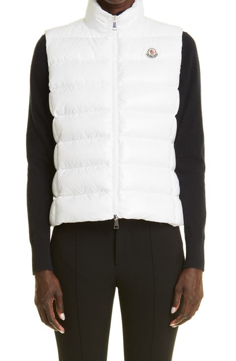 Ghany Nylon Laqué Down Puffer Vest
