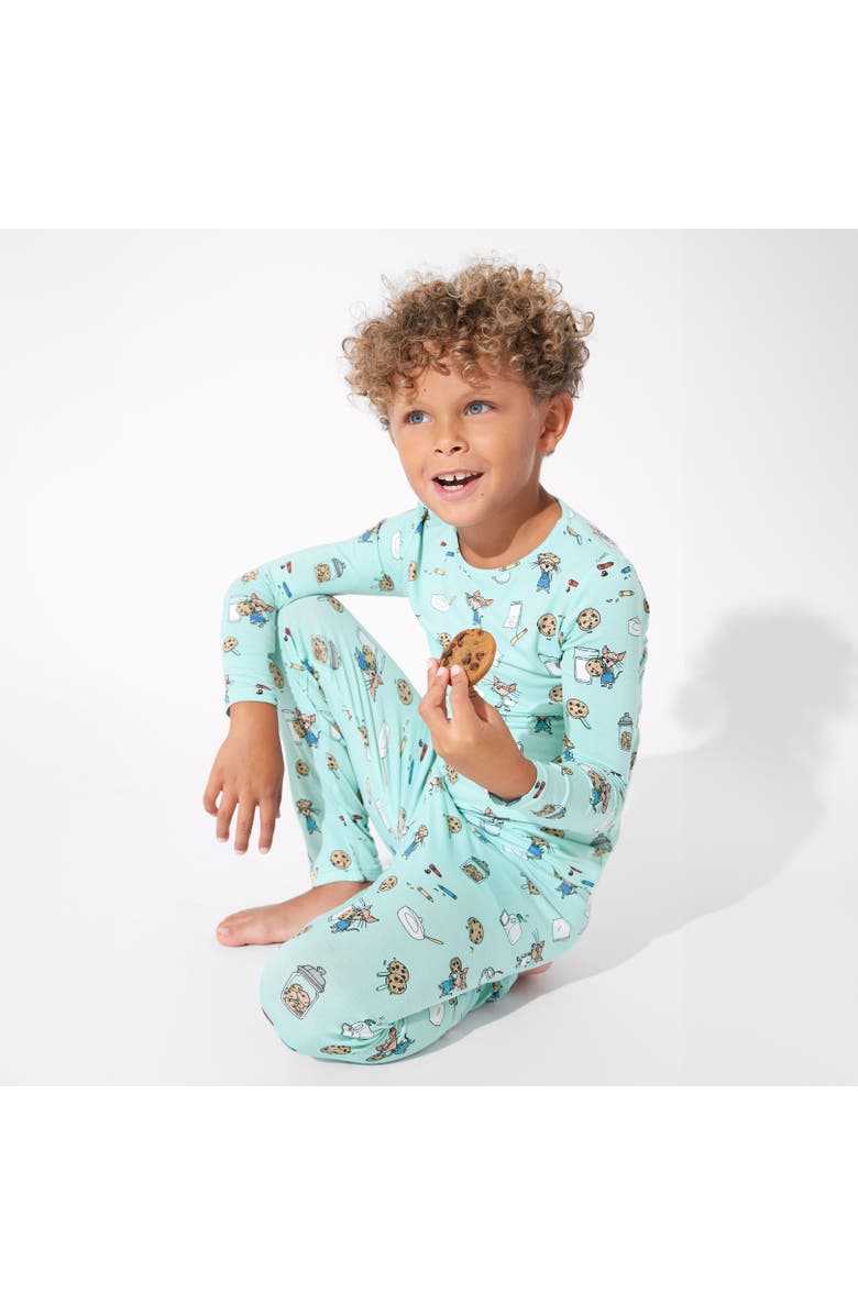 Bellabu Bear Kids' Mouse with Cookies Set of 2 Piece Pajamas, Alternate, color, Mouse With Cookies
