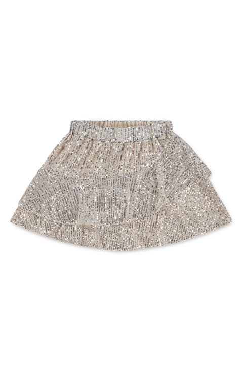 Kids' Tiered Sequin Skirt (LIttle Kid & Big Kid)